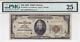 1929 La Banque De Réserve Fédérale De Boston 20 $ Monnaie Nationale Pmg 25
