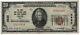 1929 T1 20 $ Première Banque Nationale Troy Ohio Billet De Banque Nationale Choix De Devise Vf