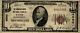 1929 Ty 1 10 $ Monnaie Nationale Ch # 4580 Fabricants Banque Nationale De Lynn, Ma