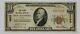 1929 Type 1 $ 10 Alamo Bank Billet De Banque National San Antonio Texas National Devise Vf 120a