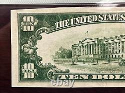 1929 Type 1 $10 Devise Nationale Bank of New Wilmington PA #9554 PMG 55