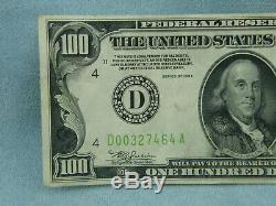 1934 Billet De 100 $ Banque Nationale Monnaie Réserve Fédérale De Cleveland