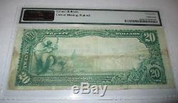 20 190 $ Marshall Michigan Billets De Banque De La Monnaie Nationale Bill # 1515 Pmg Vf