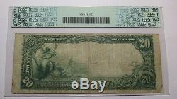 20 $ 1902 Billet De Billets De Banque En Monnaie Nationale Eureka Californie Ca! Ch. # 5986 Fin