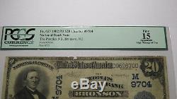 20 $ 1902 Bons De Change De La Monnaie Nationale Michigan MI Mion # 9704 Pcgs