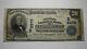 20 $ 1902 Ellwood City Pennsylvanie Ap Monnaie Nationale Banque Note Bill Ch. #8678