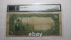 20 $ 1902 Entreprise Alabama Al Monnaie Nationale Banque Note Bill! Ch. #6319 Pmg