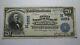 20 $ 1902 Iowa Falls Iowa Ia Banque Nationale Monnaie Note Bill Ch. # 3253 Rare