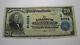 20 $ 1902 Yoakum Texas Tx Banque Nationale Monnaie Note Bill Ch. # 8694 Rare