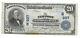 20 $. 1905 Newport Delaware Banque Nationale Monnaie Remarque Bill Ch # 997 Grand Format