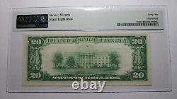 $20 1929 Albany New York Ny Monnaie Nationale Banque Note Bill! Ch #1262 Xf45 Pmg