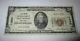 20 $ 1929 Amitié New York Ny Banque De La Monnaie Nationale Note Bill Ch. # 11055 Vf