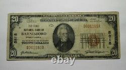 20 1929 Barnesboro Pennsylvania Ap Banque Nationale De Devises Note Bill Ch. #5818