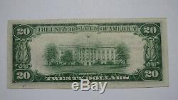 20 $ 1929 Billet De Banque Du Ks Du Kansas Au Kansas, Kansas
