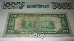 20 $ 1929 Billet De Banque En Monnaie Nationale De Clinton Kentucky Ky # 9098 Vf! Pcgs