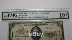 20 $ 1929 Billet De Banque En Monnaie Nationale North Rose New York Ny Bill Bill Ch # 10016 Fine