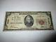 20 $ 1929 Billet De Banque En Monnaie Nationale Ok Oklahoma Ok National Bill Ch. Bill. # 5460 Fin