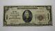 $20 1929 Chandler Oklahoma Ok Monnaie Nationale Note De La Banque Bill #5354 Basse Série