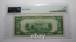 20 1929 Chillicothe Ohio Oh National Monnaie Banque Note Bill Ch. #5634 Vf30 Pmg