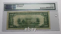 $20 1929 Devils Lake Dakota Du Nord Nd Banque De Monnaie Nationale Note Bill #5886 Vf25