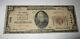 20 $ 1929 Laconia New Hampshire Nh Banque Nationale Monnaie Remarque Le Projet De Loi # 1645 Rare