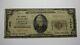 $20 1929 Laconia New Hampshire Nh National Currency Bank Note Bill #1645 Rare