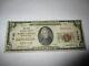 20 1929 $ Mckees Rocks Pennsylvania Pa Banque Nationale Monnaie Note Le Projet De Loi 5142 Fin