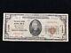 $20 1929 National Bank Note Seattle Washington Bill Charte Monétaire # 11280