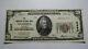 20 $ 1929 Neodesha Kansas Ks Banque Nationale Monnaie Note Bill! Ch. # 6895 Vf +