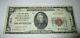 20 $ 1929 Newburyport Massachusetts Ma Banque Nationale Monnaie Note Bill # 1011 Vf
