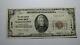 20 1929 Norristown Pennsylvania Ap National Monnaie Banque Note Bill Ch. Numéro 1148