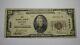 $20 1929 Ogden Utah Ut National Currency Bank Note Bill Charter #2597 Rare