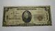 20 $ 1929 Opp Alabama Al Banque Nationale Monnaie Note Bill Charte # 7985 Rare