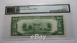 20 $ 1929 Opp Alabama Al Banque Nationale Monnaie Remarque Bill 7985 Uncirculated 65epq