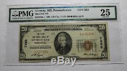 20 $ 1929 Paysage Colline Pennsylvanie Pa Banque Nationale Monnaie Notez Le Projet De Loi # 7262 Pmg