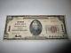 20 1929 $ Pensacola Florida Fl Banque De Billets De Banque Nationale Note Bill! Ch. # 5603 Vf