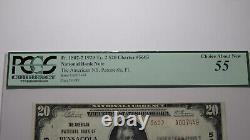 $20 1929 Pensacola Floride Fl Monnaie Nationale Banque Note Bill #5603 New55 Pcgs