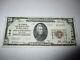 20 $ 1929 Poughkeepsie New York Ny Banque De Billets De Banque Nationale Note Bill! Ch # 1312 Vf +