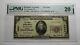 20 $ 1929 Rutland Vermont Vt Monnaie Nationale Bill! Ch. #2950 Vf20 Pmg
