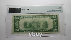 $20 1929 Stevens Point Wisconsin Wi Monnaie Nationale Bill #3001 Vf30