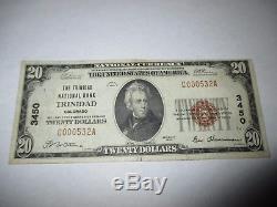$ 20 1929 Trinidad Colorado Co Devise Nationale De Banque Bill Ch. # 3450 Vf