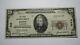 20 $ 1929 Wisconsin Wi Ripon Monnaie Nationale De Billets De Banque Bill Ch. # 425 Vf