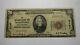 20 $ 1929 Wolfeboro New Hampshire Nh Banque Nationale Monnaie Note Bill Ch # 8147 Vf
