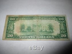 2029 $ 1929 Aurelia Iowa Ia Banque De Monnaie Nationale Note Bill Ch. # 9724 Vf! Rare
