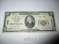 2029 $ 1929 Bemidji Minnesota Mn Banque Nationale De Billets De Banque Note! Ch. # 5582 Amende