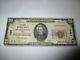 2029 $ 1929 Mount Pleasant Iowa Ia Banque De Monnaie Nationale Note Bill Ch. # 299.