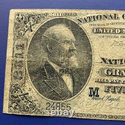 2e Charte Valeur De Retour $5 Monnaie Nationale Quatrième Banque Nationale Grand Rapids