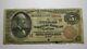 5 $ 1882 Galion Ohio Oh Brown Retour Banque Nationale Monnaie Note Bill! # 1984 Rare