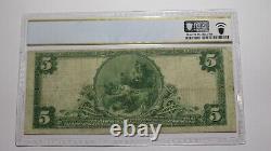 5 1902 $ Atchison Kansas Ks Monnaie Nationale Banque Note Bill Ch. #11405 Pcgs Vf25
