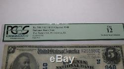 5 $ 1902 Billet De Banque En Monnaie Nationale Rb Providence Rhode Island Projet De Loi N ° 948 Pcgs